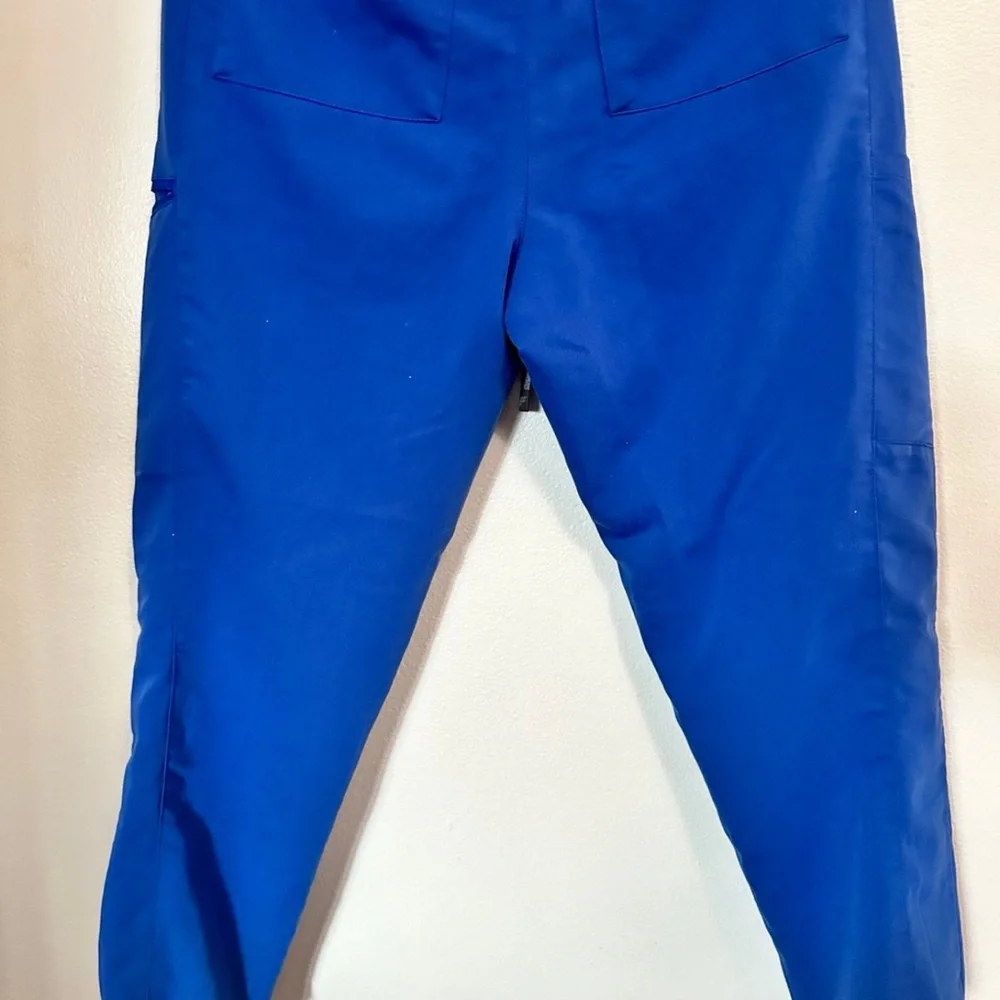 Fabletics Royal Blue Scrub Set S | Medical Uniform Two-Piece